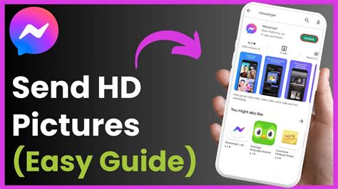 messenger ftweb24|How To Send HD Photo in Messenger .